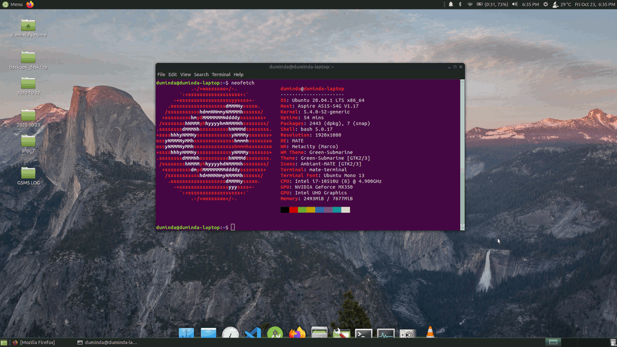 kaviranga's tweet image. Two OS(s) , One is #edubuntu 14.04 LTS with #screenfetch (2016 ) and the other is #ubuntumate 20.04 with #neofetch (2020) 😲 !