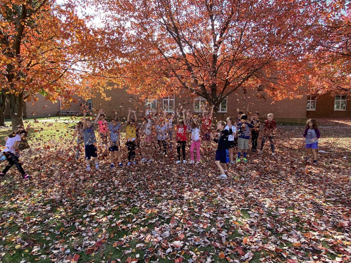 What a beautiful day to be out for a fall recess! <a href="/CherryTreeElem/">Cherry Tree Elem.</a>