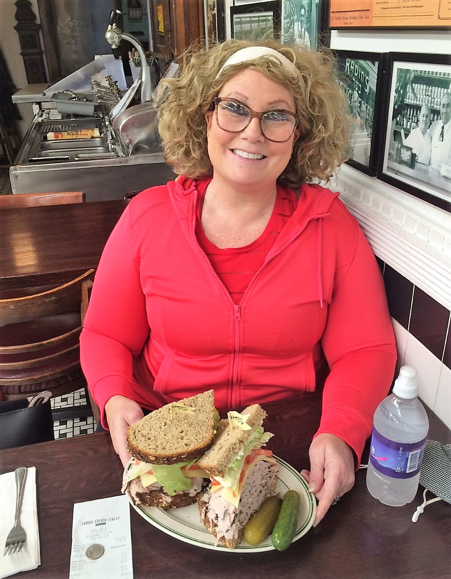 ross_burman's tweet image. Great lunch with beautiful wife Friday in South Philly @ the historic 4th Street Deli. 

Enjoyed a massive, thick smoked turkey sandwich and thick piece of chocolate cake.

With coffee and water and tip just $ 45