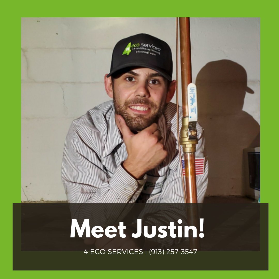 4ecoservices's tweet photo. Introducing Justin, our wonderful Plumbing Tech!

Reach out to us today for all of your plumbing needs – (913) 257-3547 or book online at  https://t.co/alrP7gCGO4. https://t.co/eE3sQT1Jxi
