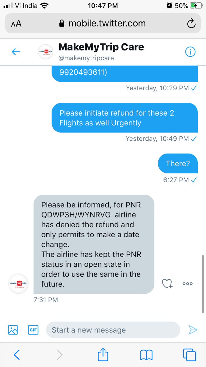 SharmaYogeshK's tweet photo. @goairlinesindia as usual doing nothing, Corrupt Airlines will soon become bankrupt. Why do I have to beg my money? I didn’t cancel flight, you canceled it - still I shouldn’t get fund? Let entire world see @flyspicejet and @IndiGo6E have refunded but @goairlinesindia is Cheat https://t.co/WlZShiXj64