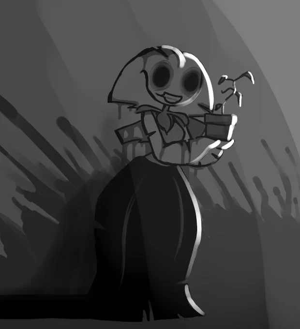 OOOOOO IT'S THE PLANT KILLER
SHE KILLS THE PLANTS 