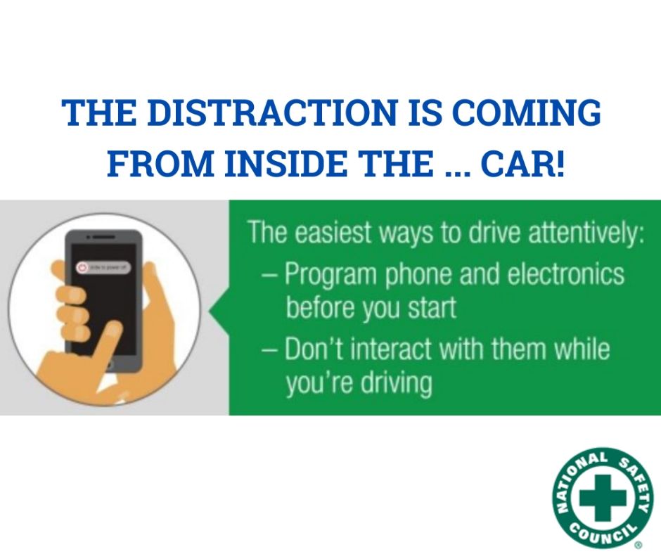 GreatLakesTDS's tweet photo. Get set up when you get in the car, then #JustDrive. Your life is worth more than any call, text or playlist. via @nscsafety #DistractedDrivingAwarenessMonth https://t.co/wERnbtws4n https://t.co/dmVXguwTq9