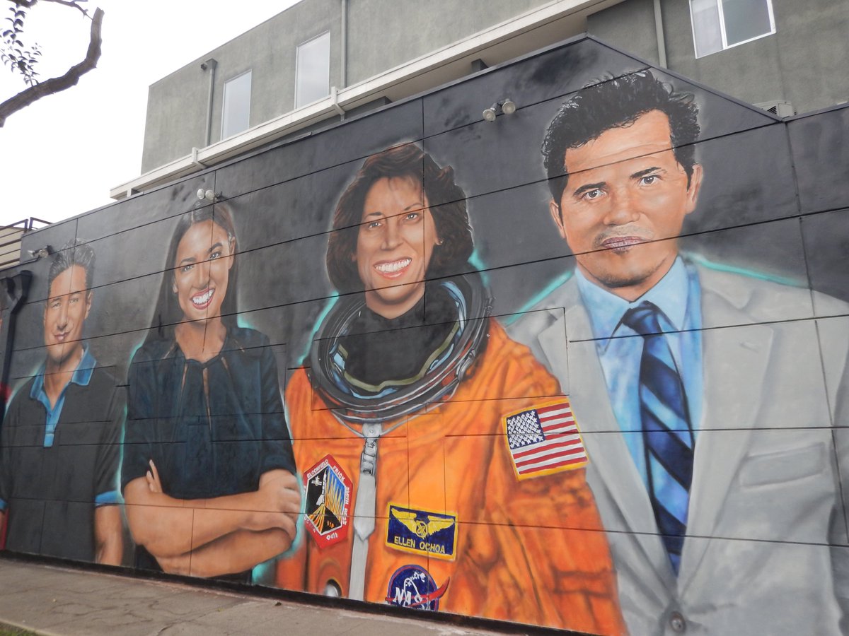 GriffKohout's tweet photo. @AOC #Latinx #legends street art mural in #MarVista #LA !!!
by #artist #Never1959
#FridaysForFuture #latinxcreate #losangeles #Latin #Latino #latina #fridaysforfreedom #vote #Usa #america #cali #Losangeles #socal #art #streetart #aoc #thesquad https://t.co/Xd97YhayAV