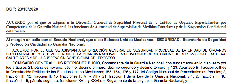 Bianca_Bolanos's tweet photo. La #GuardiaNacional ahora tendrá facultades para evaluar riesgos procesales de una persona investigada por un delito federal.
¿Qué significa esto?
En este artículo explicamos qué son las UMECAS y su papel en el combate a la impunidad.
https://t.co/tQLrlmzbPh https://t.co/6xnYxvuNLr