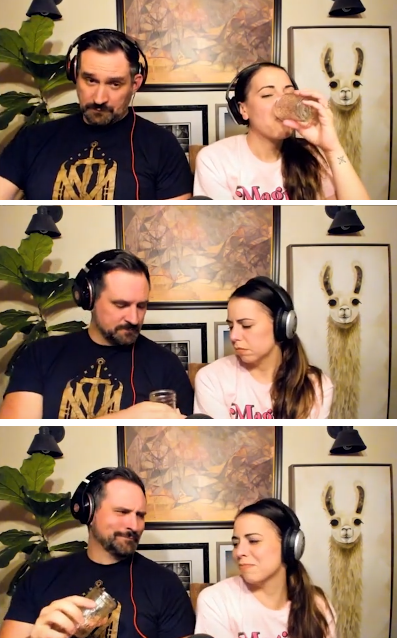 Zsukemon's tweet photo. Narrative Telephone Round 2 was a pure Chaos and I love it! Did anyone else notice when Laura gave an empty glass to travis??? (at 1:22:15) 😹
#CriticalRole #NarrativeTelephone  @CriticalRole https://t.co/OnrcECOIZz