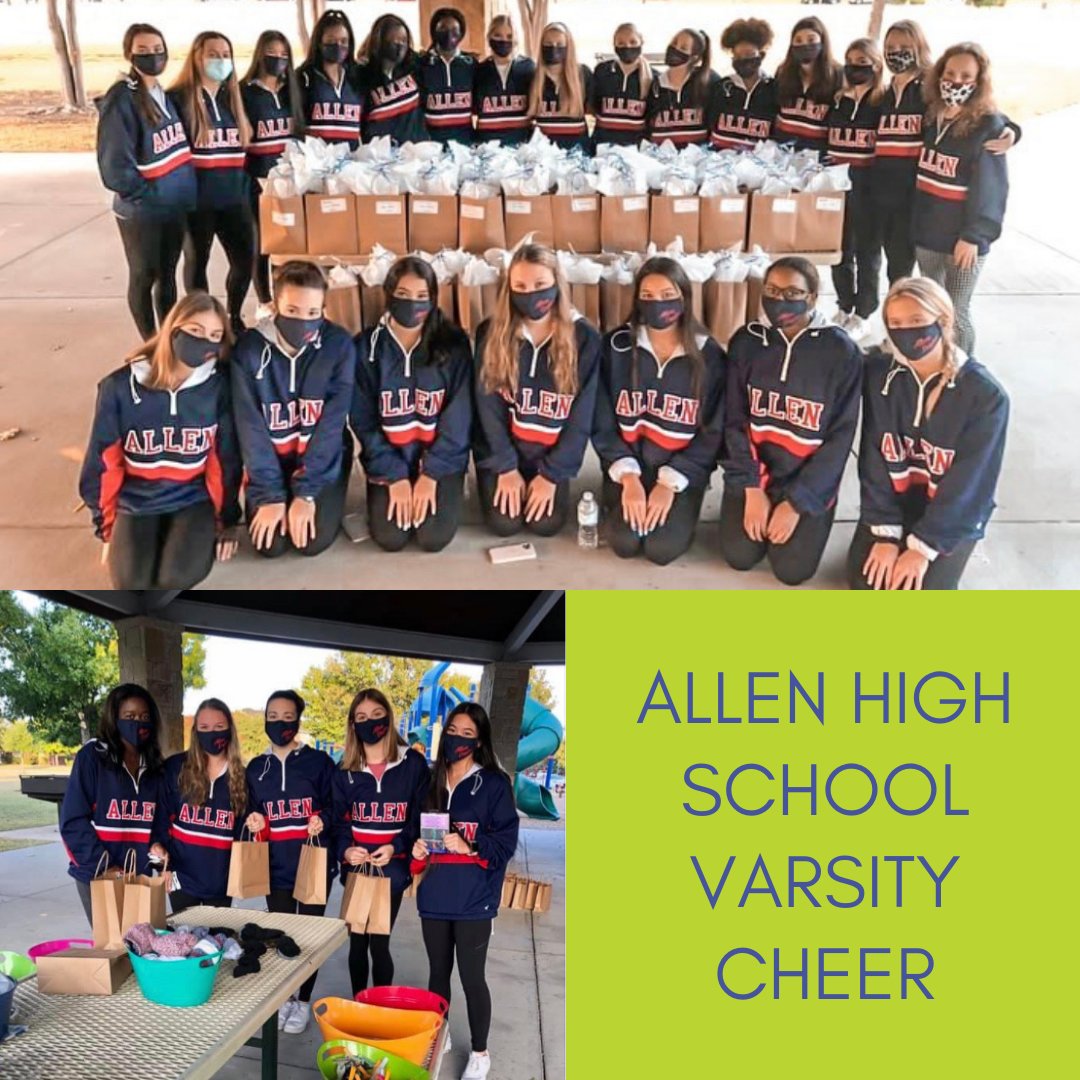 TexasCityHouse's tweet photo. Thank you to the Allen High School Varsity Cheer for making over 125 hygiene and food bags for our clients! These items will help our Street Outreach team and clients who stop by our Youth Resource Center. #CityHouse #ShowYourHeart https://t.co/ooVg66cYX0