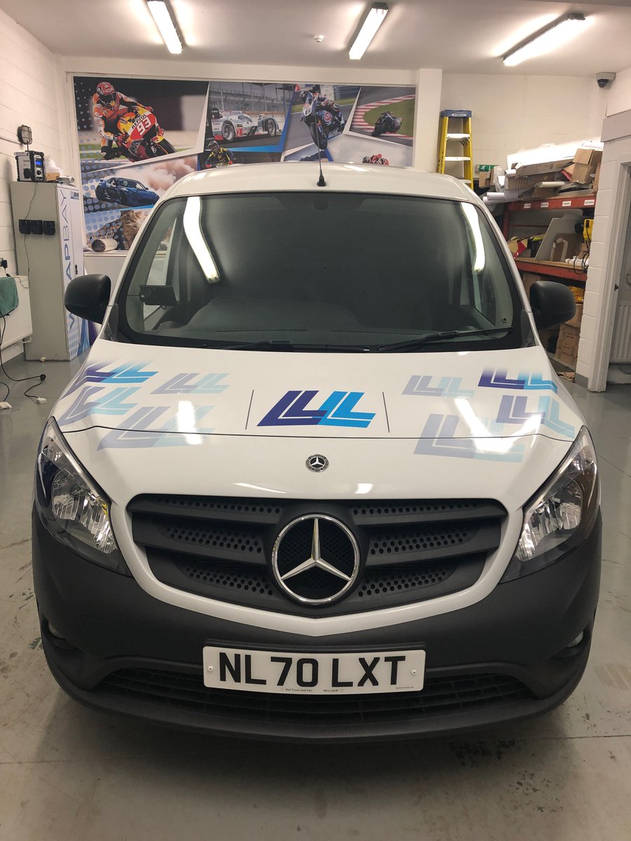 Mercedes Citan fitted with new #vangraphics for Lloyd Ltd. #vanlivery #vehiclegraphics
