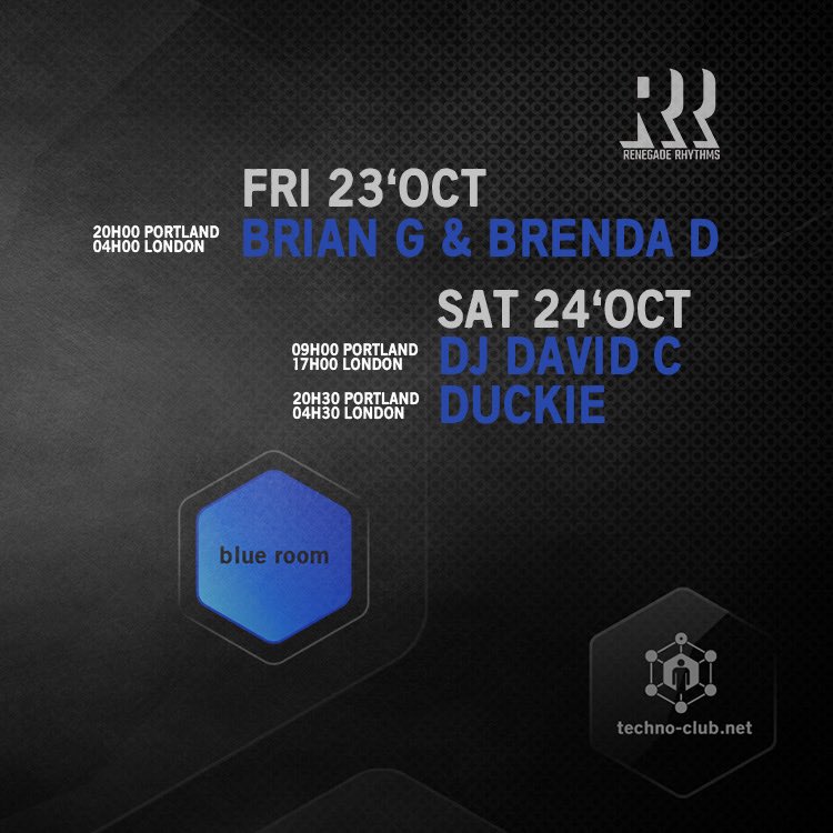 DJBrianGardner's tweet photo. @SFRecordings @djbrendad @DJBrianGardner tonight on @techno_club_net in the blue room @renegaderhythms #Underground #housemusic live from #LasVegas  #technoclubnet https://t.co/zNSkwk9Ddn