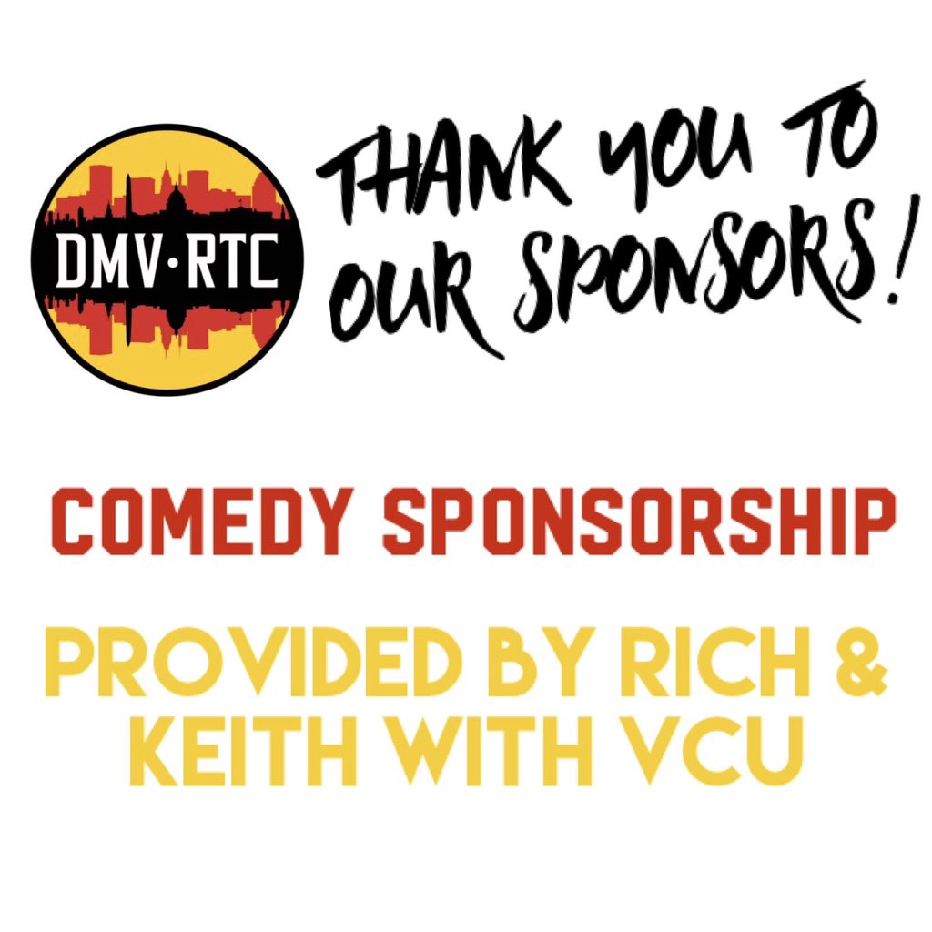DMVRTC's tweet photo. Thank you to our Comedy Sponsors! Rich & Keith are awesome supporters of wrestling in the DMV. We appreciate you guys!
โ
Donโt miss out on the fun tonight โ sign up now! Link: https://t.co/S7zi1IwJlB
โ
#DMVRTC #marylandwrestling #Comedy #GregWarren https://t.co/M76e5rOfJY