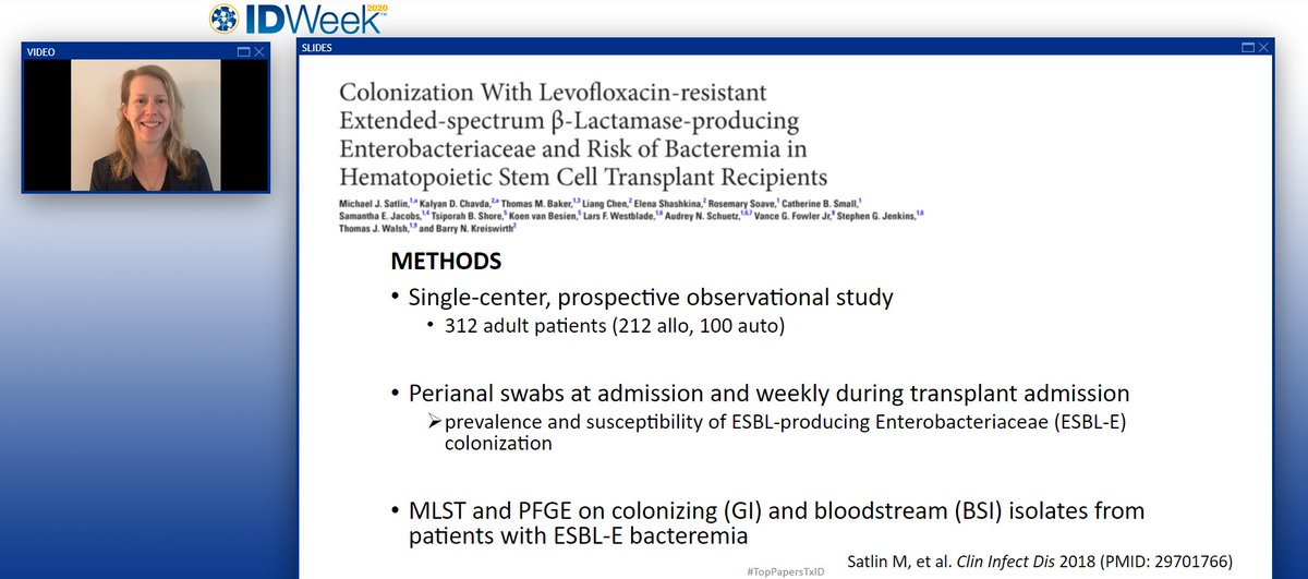 rk3's tweet photo. Kudos to my @WCM_ID colleague @MSatlin, whose paper was featured during @IDWeek2020 's #TopPapersTxID session! #IDWeek2020 #TxID https://t.co/dpDMqonVRb