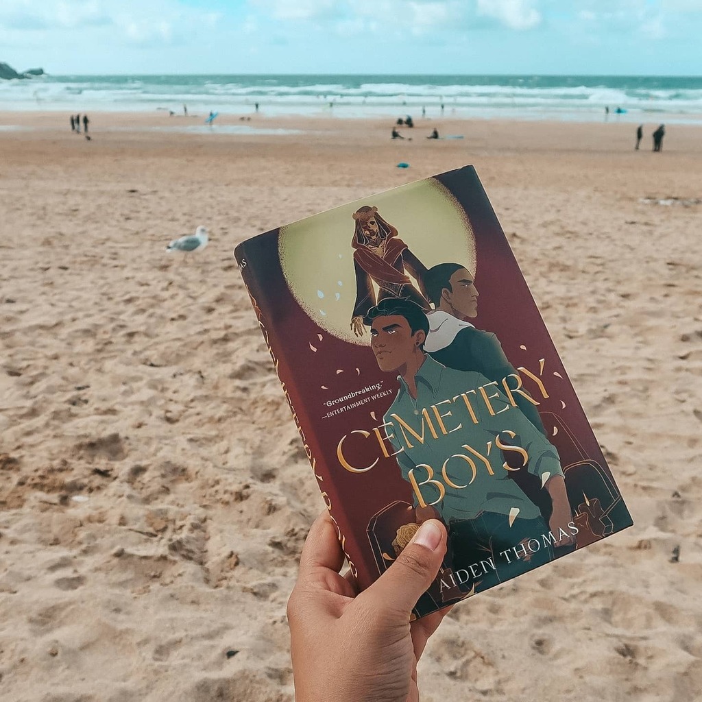 Yes I basically did a photo shoot at the beach but honestly this book is just PERFECT! It deserves all the hype and when I finished it I immediately wanted to read it again. 

Have you read Cemetery Boys?

#averybookishpost #bookishcontent #booksaremagic… instagr.am/p/CGsboSbAavC/
