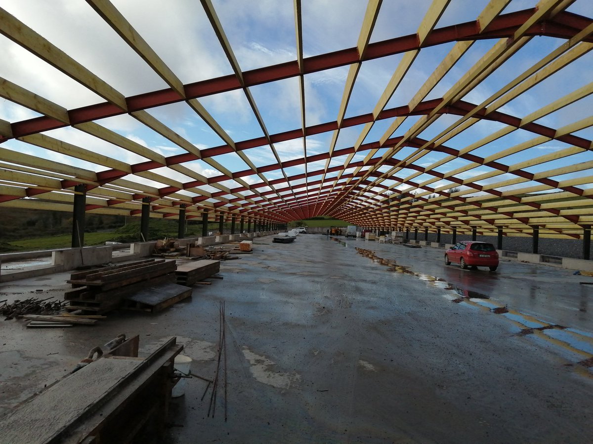 PEServicesIRL's tweet photo. First of a number of new broiler houses starting to take shape.
Birds will be in all before Christmas. https://t.co/AuDeVatYuG