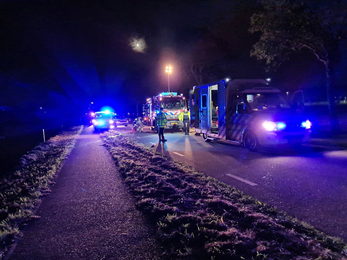Melding aanrijding Veerweg Oud-Alblas