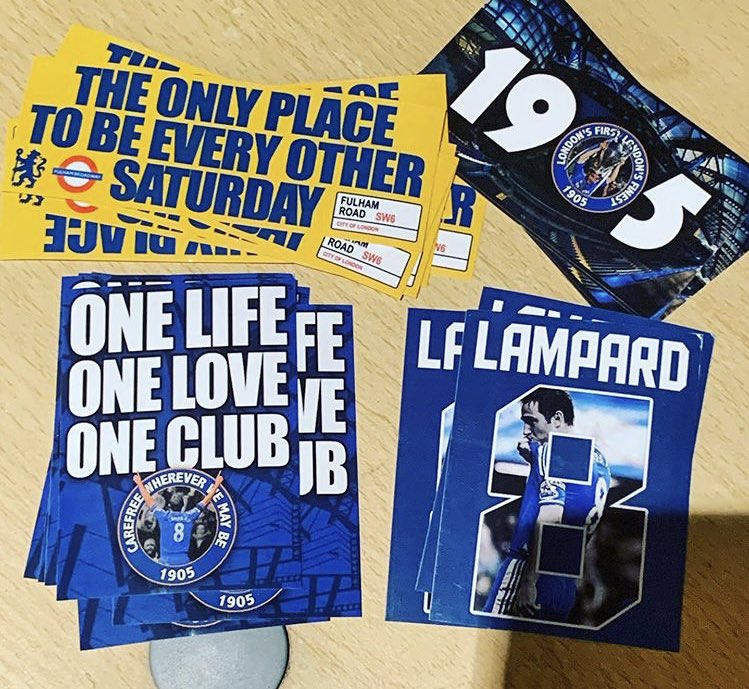 carefreemerch's tweet photo. Chelsea stickers available here https://t.co/OLJGsfFtQF #carefree #chelsea https://t.co/zGDpTORNK0
