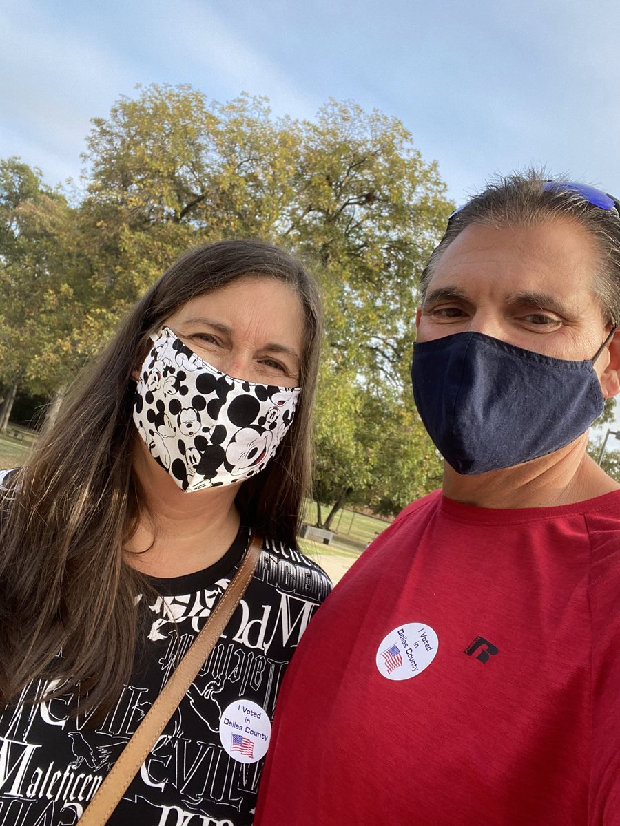 DarlaDona's tweet photo. We are proud to be teachers in GISD for 33 years! We did our part! Go Vote! #justdidit #GISDVotes #finishtheballot @Dorsey_Wildcats https://t.co/CCC3mEIvHY