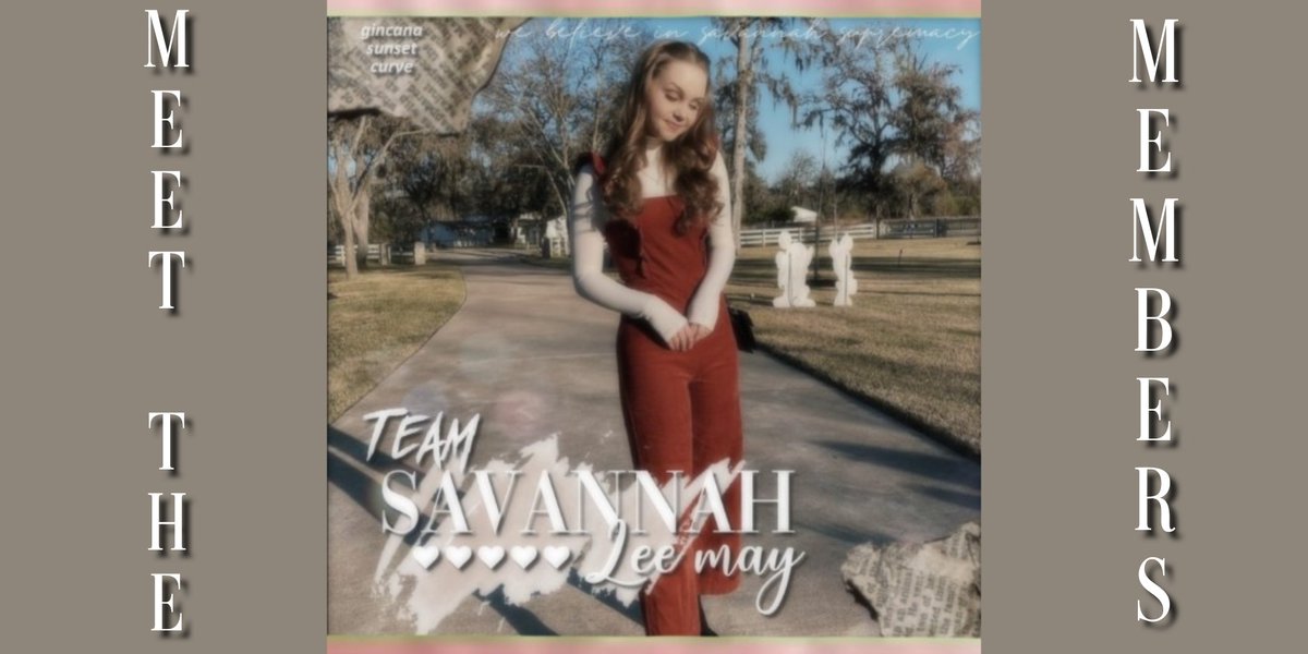 TeamSavannahSC's tweet photo. ⛅┊「𝒎𝒆𝒆𝒕 𝒕𝒉𝒆 𝒎𝒆𝒎𝒃𝒆𝒓𝒔! 」༄ https://t.co/fJwzenyCZD
