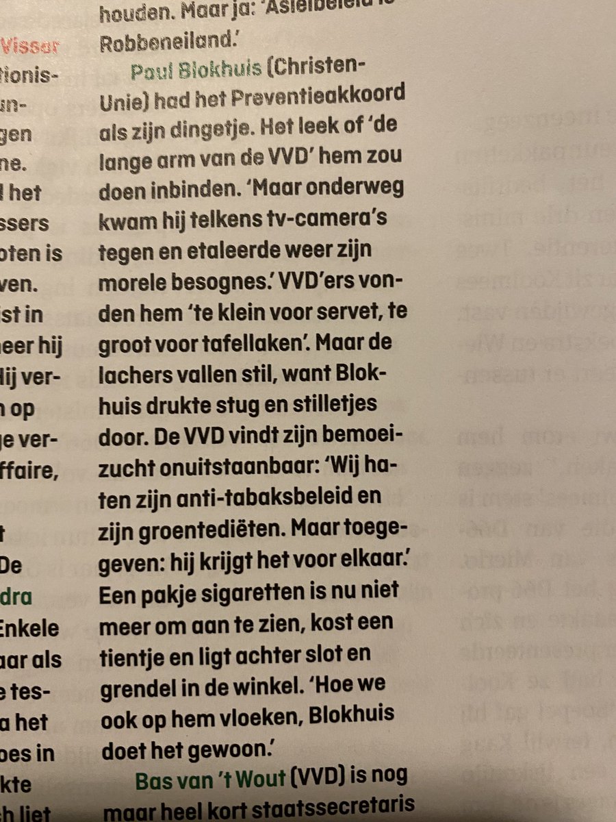 FransdeLange65's tweet photo. In ⁦@ewmagazinenl⁩ werden de bewindslieden van dit kabinet onder de loep genomen. Ik moest even gniffelen bij de woorden die over ⁦@PaulBlokhuis⁩ werden geschreven. Zo herkenbaar! Zijn jaren ervaring als wethouder betalen zich uit. ‘Hij krijgt het voor elkaar’. https://t.co/zoDBI6hcdv
