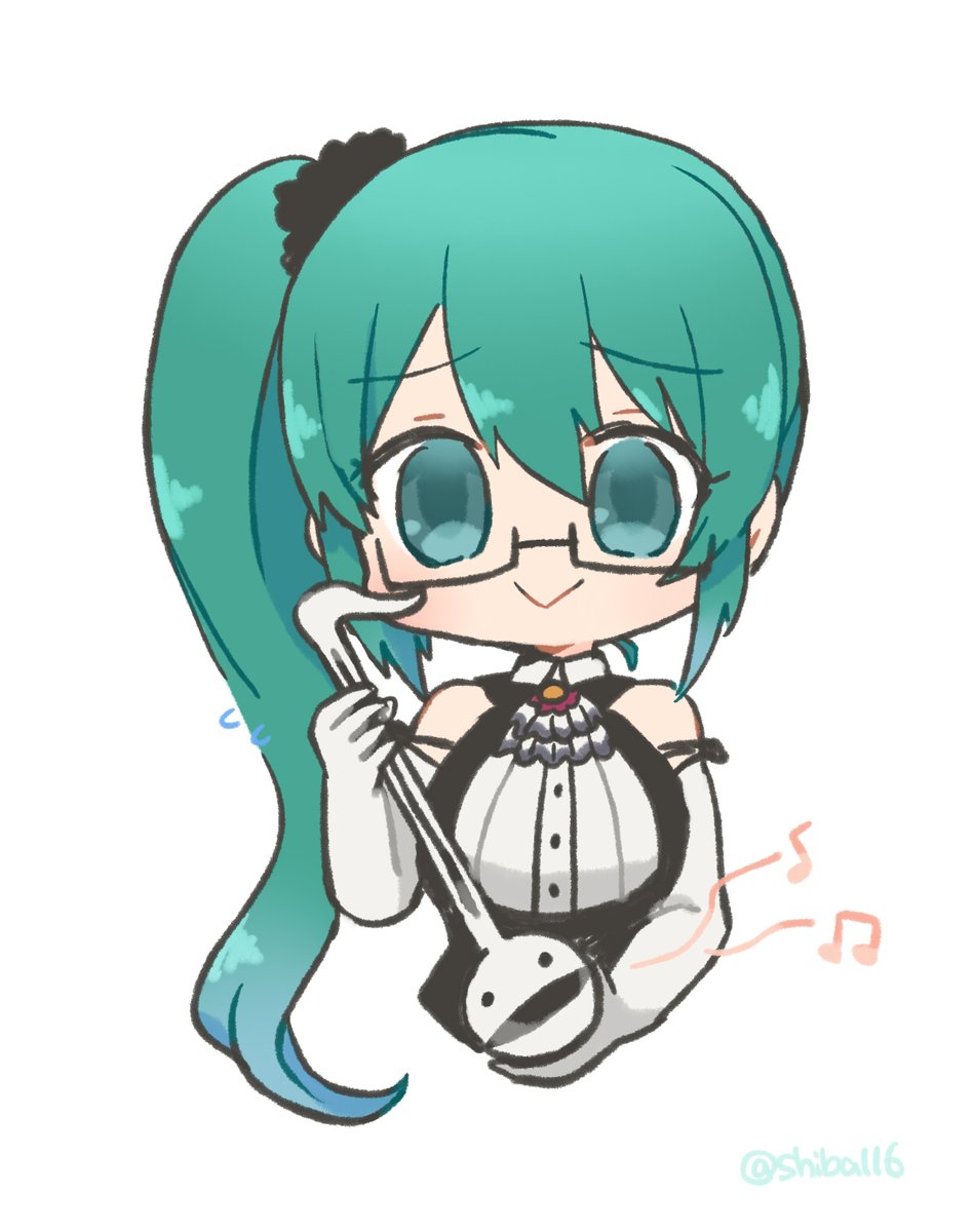 「困り顔で弾くのかわいい…

#すずあーと 」|しばうおおぉおお🌌のイラスト