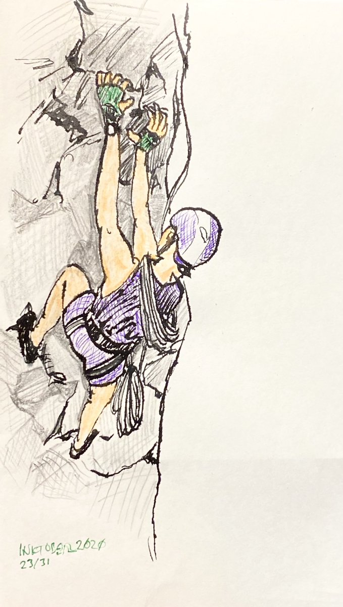 dux2dle's tweet photo. #inktober #inktober2020.  23/31 This time added some colors https://t.co/NNq2YO7LD4