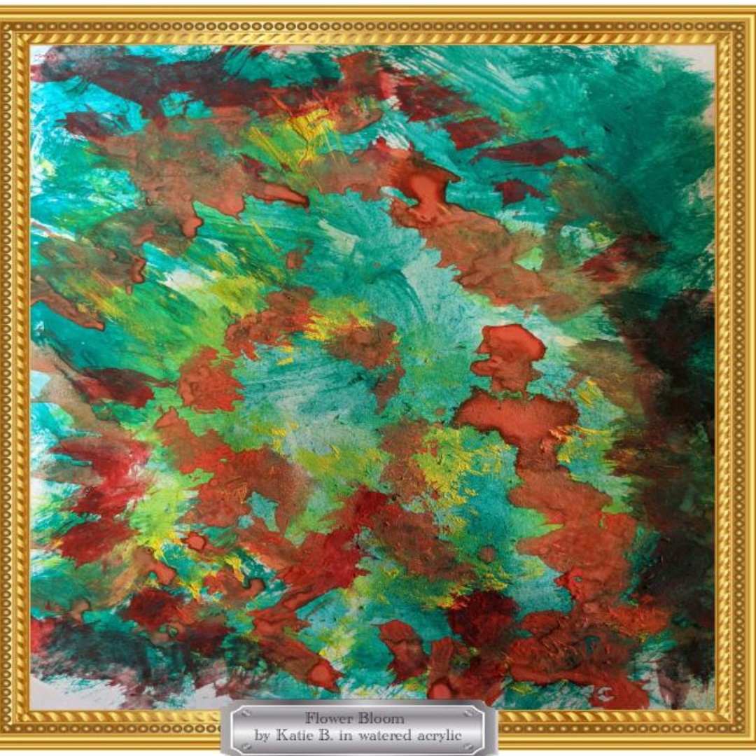 "Art Gallery on the Street"
Celebrating art made by artists with diverse abilities

Flower Bloom by Katie B. in watered acrylic

Supported by the Province of British Columbia, the City of Kelowna, Central Okanagan Foundation and Community Living British Columbia