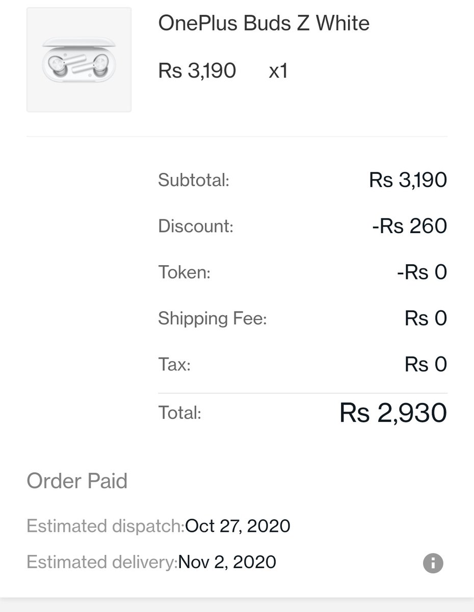 Kya_Chaiye_Tume's tweet image. Just pre ordered Oneplus Buds Z .. I'm sooooo excited  !!!! #Oneplus #OneplusBudsZ #OneplusEcosystem @oneplus @OnePlus_IN