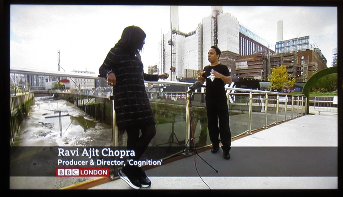batterseapower's tweet photo. Brenda's last feature on BBC London about a film set at Battersea Power Station before the flats were built https://t.co/wtadm2i6Tw