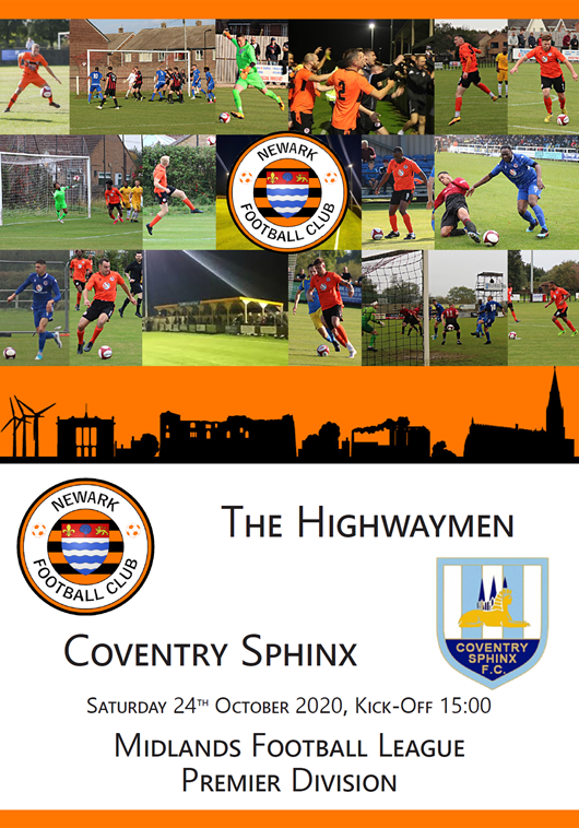 kevin_presland's tweet photo. Tomorrow at Lowfields NG24 3BU
The Highwaymen take on The Sphinx
£5 admission the cheapest in the MFL Premier
Bar / Food / Colour Programme 
Remember to follow the social distancing plan
#tomorrowsprogrammetoday https://t.co/ADl48dH7Yc