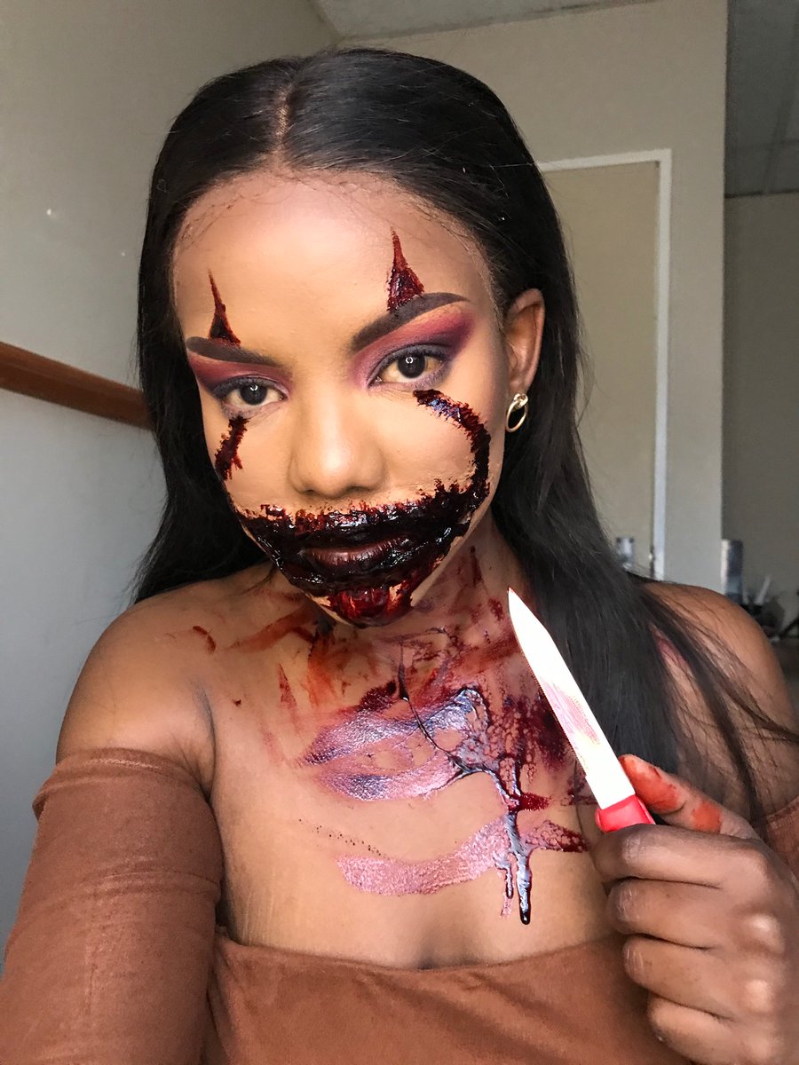 zwamua's tweet photo. IT Halloween Makeup
#halloweenmakeup #bloemmua #itmakeup #bloemtwitter #bloemfonteinmakeupartist https://t.co/SvJMzDquIO