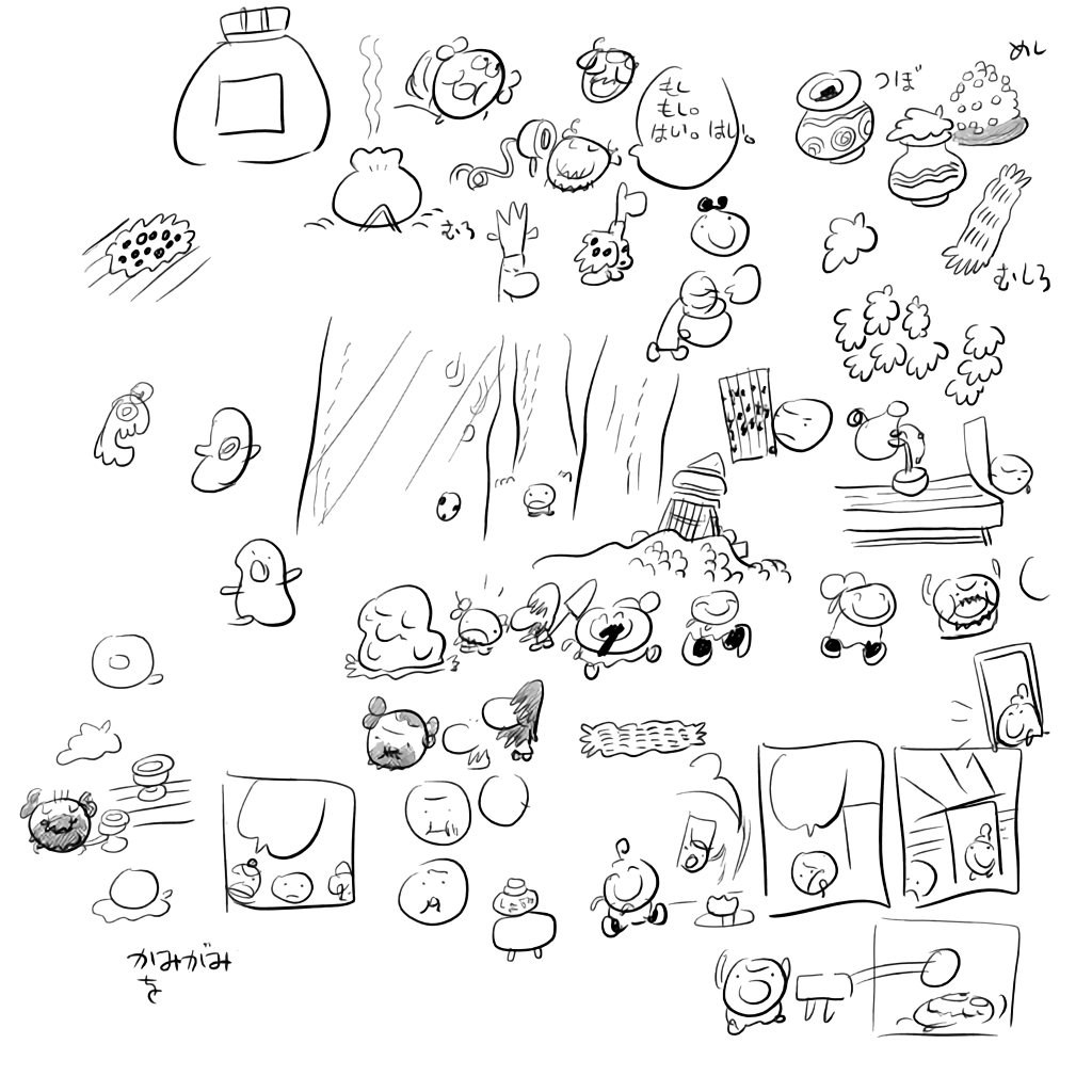 some sketches from earlier this year