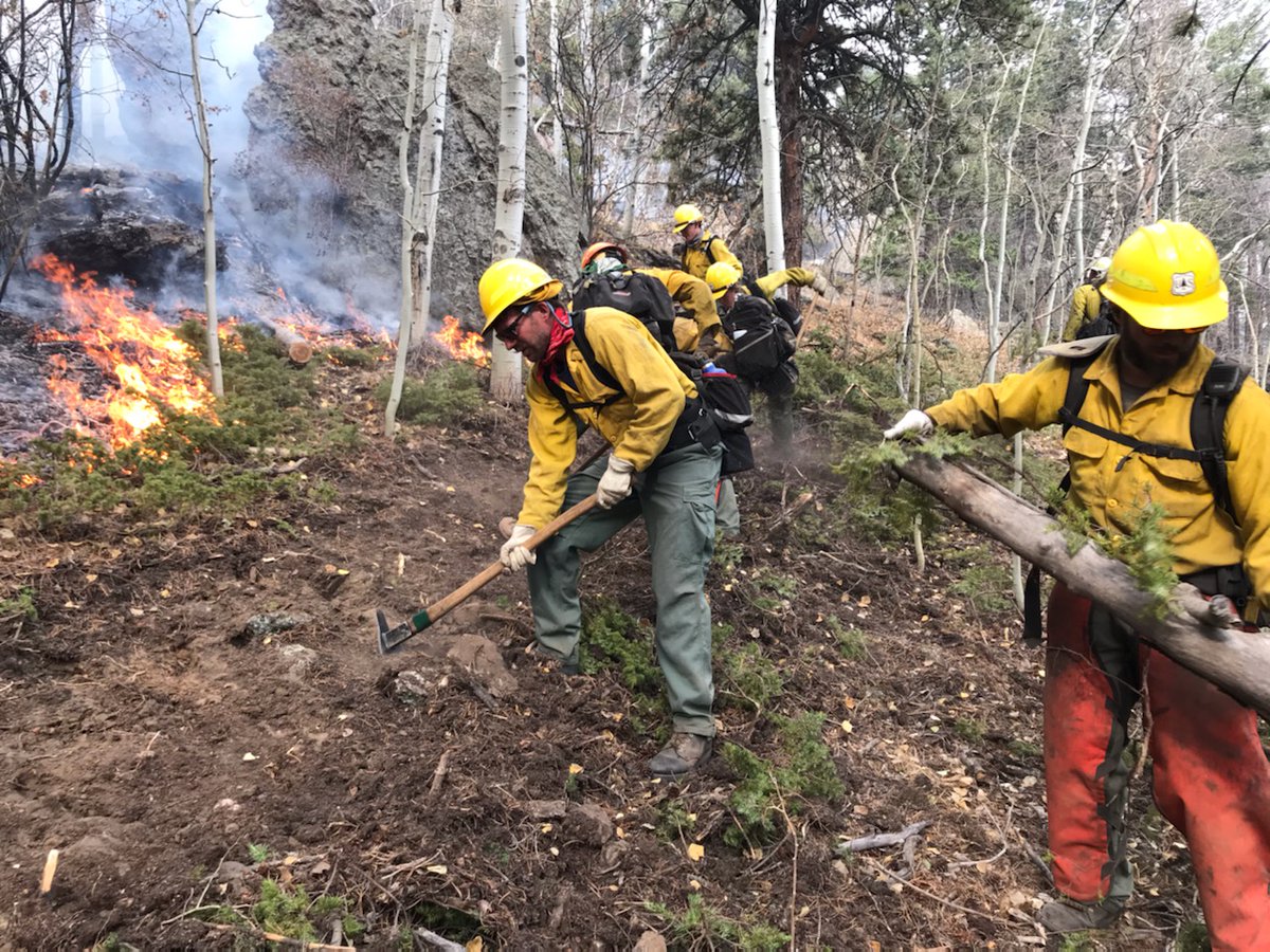 ColoradoDNR's tweet photo. .@DanGibbs talks w/ @cprwarner on @ColoradoMatters abt his experience on #CameronPeakFire this week, how climate change is impacting fires &amp; what CO can do to prepare for more #cofires in our future.

https://t.co/PmFVpAWUxu https://t.co/Qd7Vklimj6