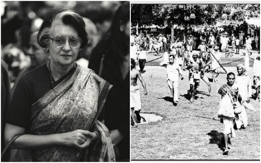 but at around 1:30 pm, they engaged in rifle fire and mounted a charge with lead-tipped clubs on the crowd causing a massive homicide under the of Indira Gandhi Govt. According to official figures, 375 saints were killed but non-official claims, at least 5000 saints were murdered