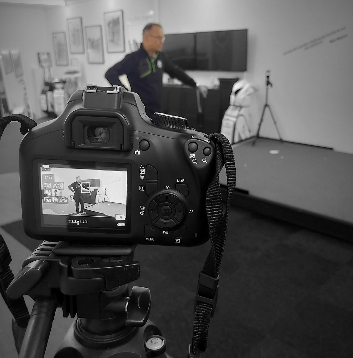 garethshawgolf's tweet photo. Superb afternoon of filming and recording episode 18 of @AndyGormanGolf #1putt podcast https://t.co/lKfj1RgtKx
