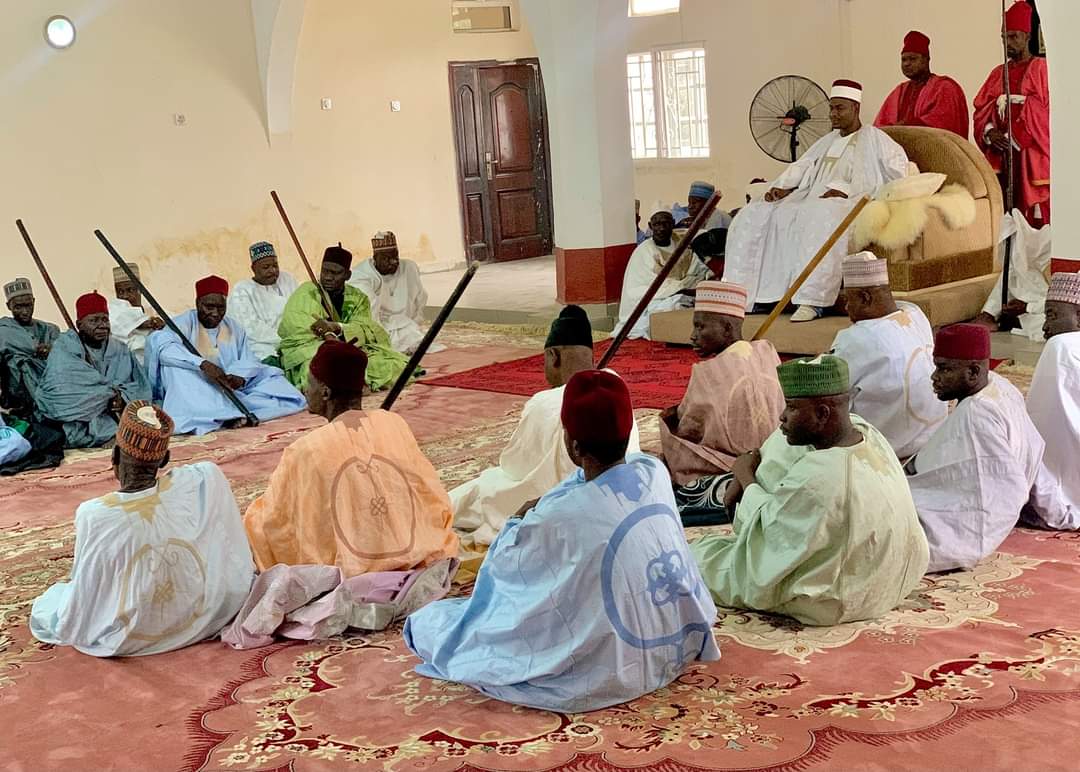 ShettimaDogo's tweet photo. Bama Community : Today's Jummaat activities .
The town was Resettled last year by @GovBorno @ProfZulum .
#EndProtestnow
#EndBokoHaram
@SpokesmanBornoG @DanBorno @BashirAhmaad @daily_trust @APCUKingdom @KashimSM @NGRSenate @Habuhk4 @elrufai @PoliceNG @EngrBababe https://t.co/kb2sKjyv5A
