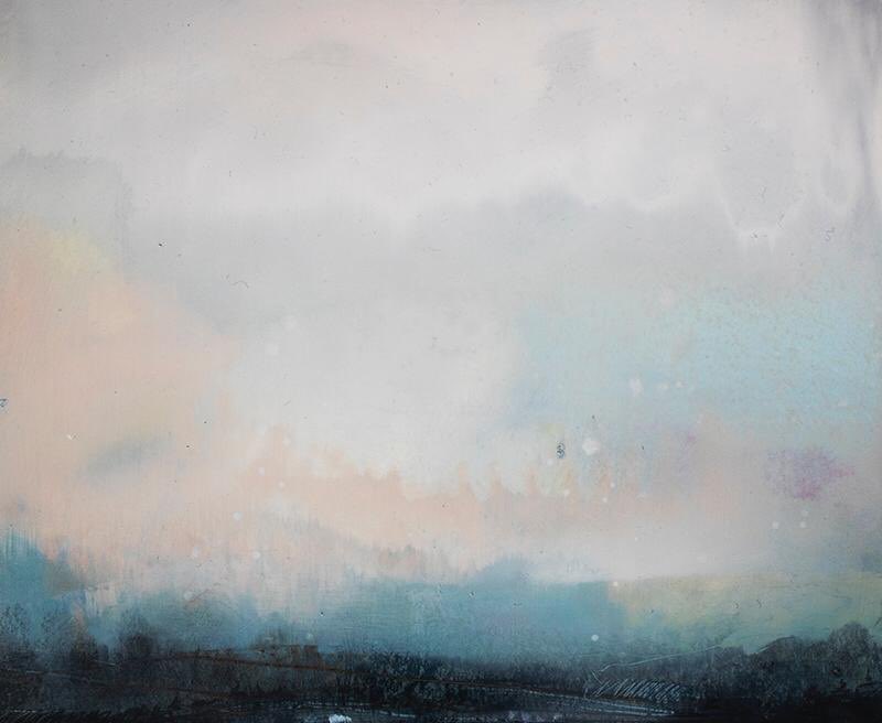 21st Century British Landscape opens on 31 Oct. Amelia Humber produces atmospheric responsive    paintings of the natural landscape which she immerses herself in #ameliahumberart #exhibition #thirsk