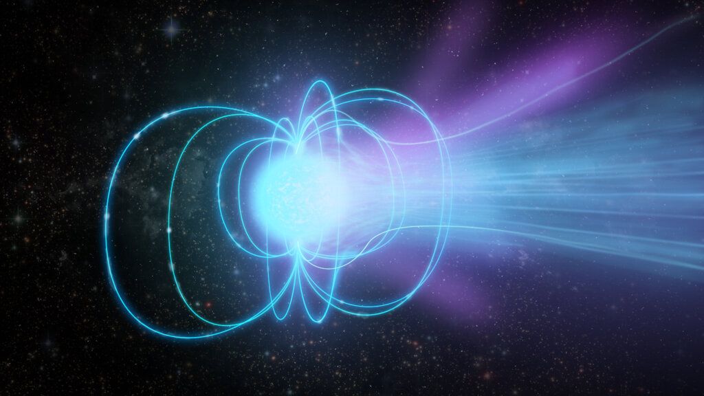 JasonCHarmer's tweet photo. Magnetars are a variety of neutron stars—the superdense remains of massive stars that exploded as supernovae—with extremely strong magnetic fields. VLBA makes first direct distance measurement to magnetar https://t.co/AYWBcff73V by @Phys_org https://t.co/mAiBR1RAWX