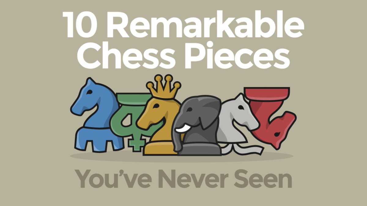 chesscom's tweet photo. ♗ You've heard of a Bishop and a Knight...but what about the Camel?  The Minister?  

In fact, there's a lot of chess pieces you've probably never seen before. ⬇️

https://t.co/4rOrOcThYq https://t.co/9VwFbpcyly