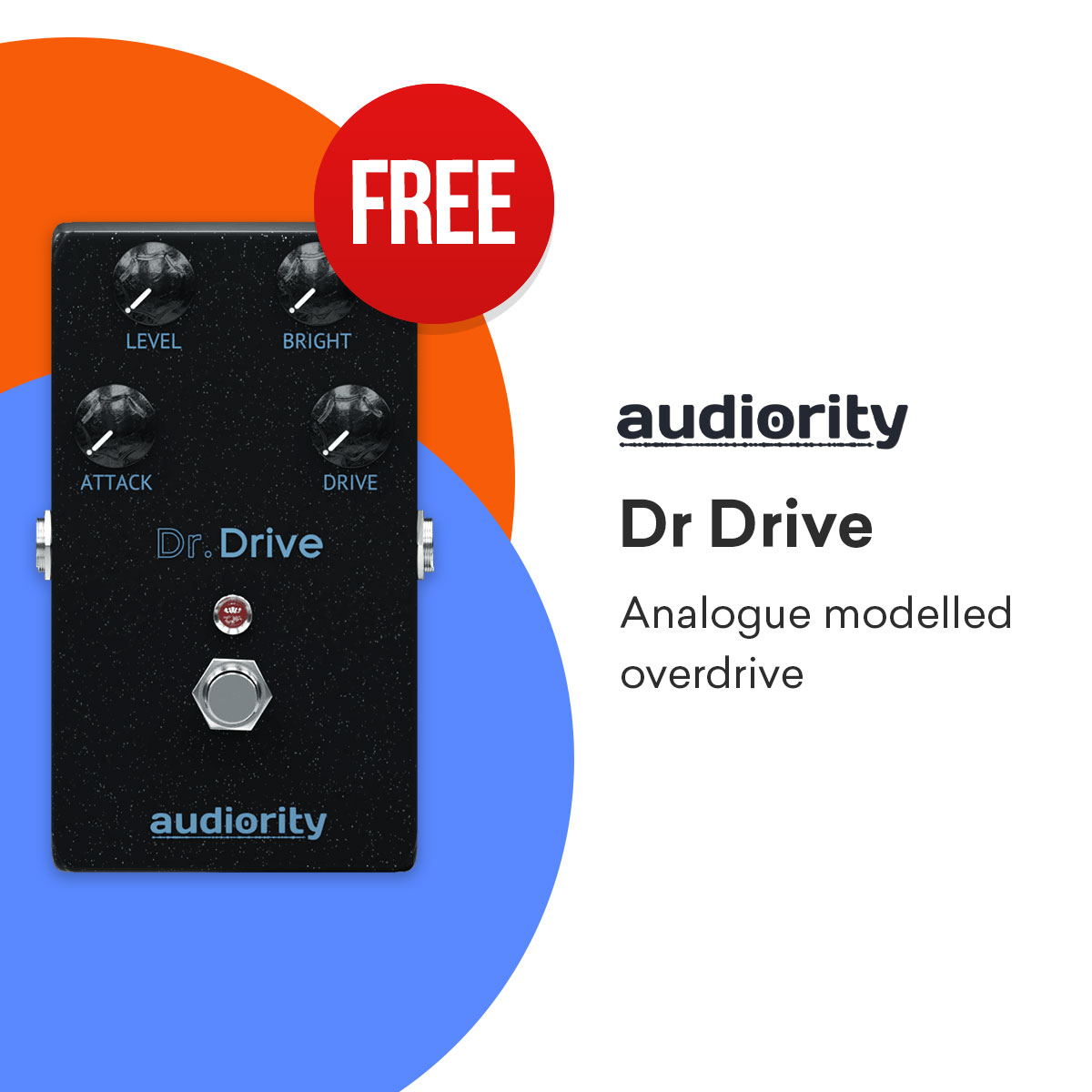 PluginBoutique's tweet photo. #FreePluginFriday Modelled on the Horizon Devices Precision Drive pedal, Dr Drive fits a large variety of applications for overdriven harmonic goodness. 🎸
Learn more... https://t.co/KBlyvbCxYI https://t.co/JyeM9CIe0d