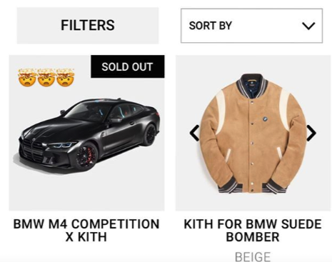  @KITH x  @BMW collaboration: A thread on how the brand sold $16.5M worth of cars in under an hour.