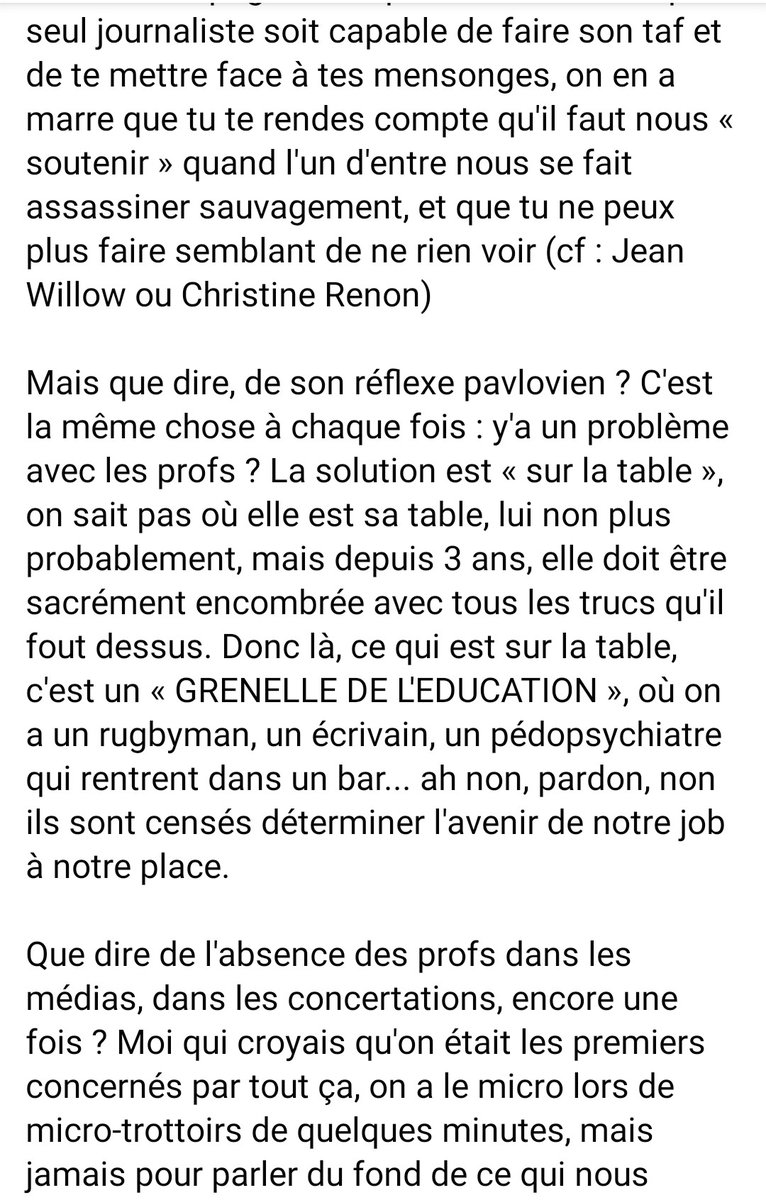 MsieurLeProf's tweet photo. Que dire ? 1/2 #JeSuisChoyé #PasDeVagues https://t.co/ggbhy9Khjj
