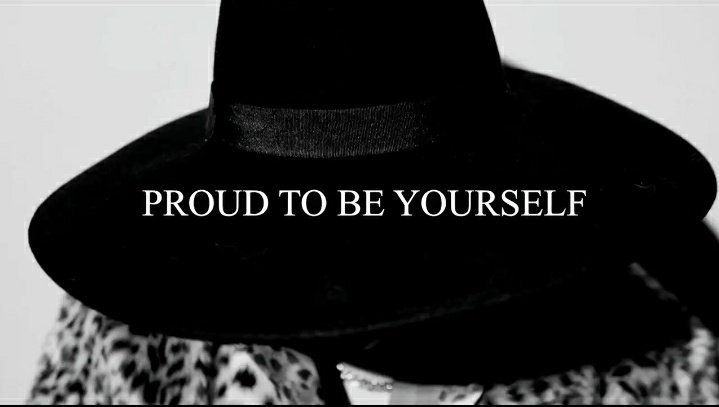 The final tagline "Proud to be yourself" is pretty self explanatory. Gulf is proud, he is proud to be himself and he urges the others to be the same. Gulf is proud of the journey he has come across, he is proud to have learnt about himself and the changes in him. +