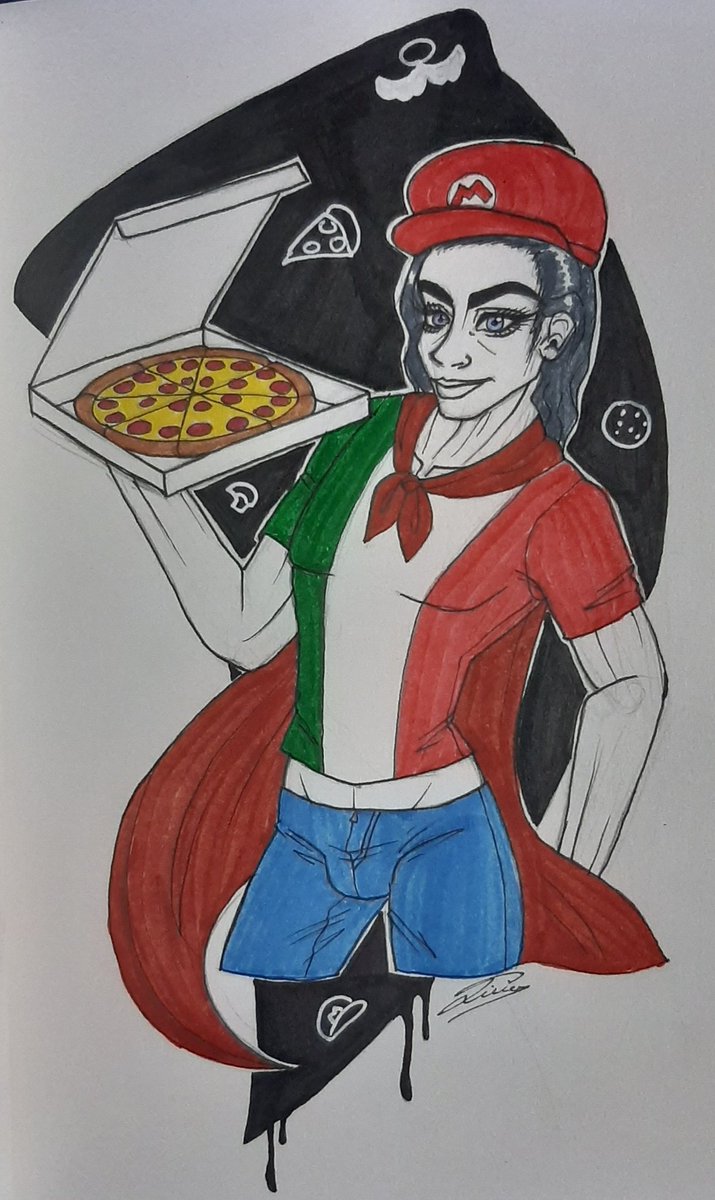 Livia25 19 Pizza Claudio Pizza Man Here I Have A Pizza With Extra Rage Art Guess Who Is Gonna Exorcise You With Some Good Pizza Directly Came From Duomo