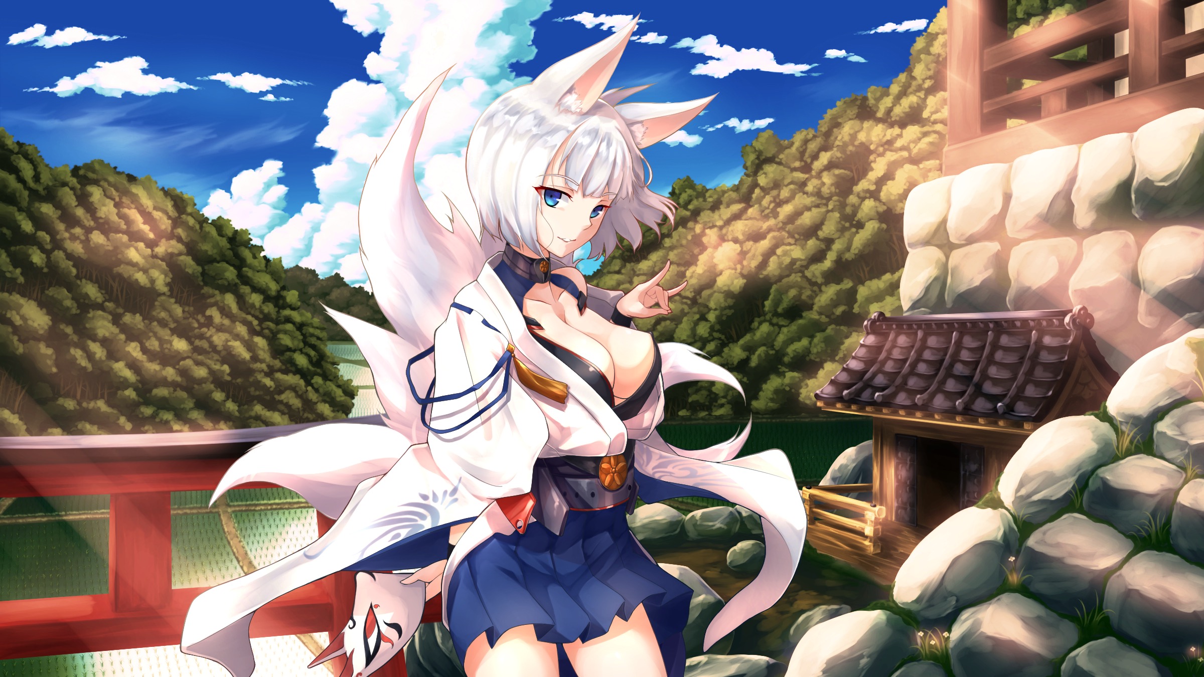 Azur Lane Кицунэ