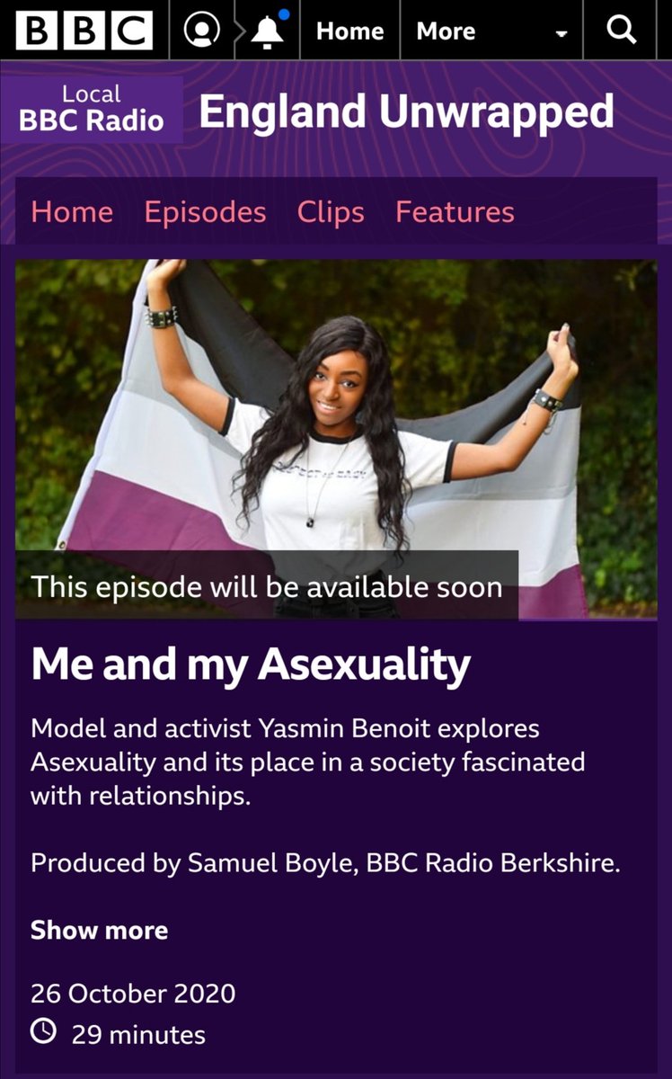 theyasminbenoit's tweet photo. My @BBCSounds series "Me and my Asexuality" is coming out this Monday at 9pm! Thank you to all of the asexual people who shared their stories in this year long project! I can't wait for you all to hear it. ๐๐ค
#ThisIsWhatAsexualLooksLike https://t.co/Q5ZX9dgfhE