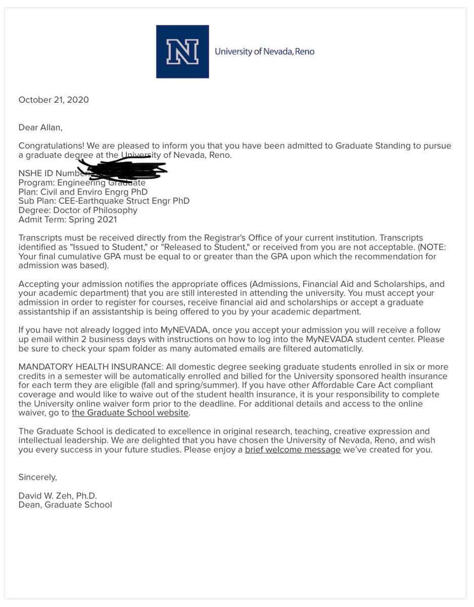 nerdallan2t's tweet photo. I am super happy and blessed this week since I just received my admissions for Ph.D. and found out that I will be the college valedictorian of the College of Engineering. https://t.co/4SKzx33pHC