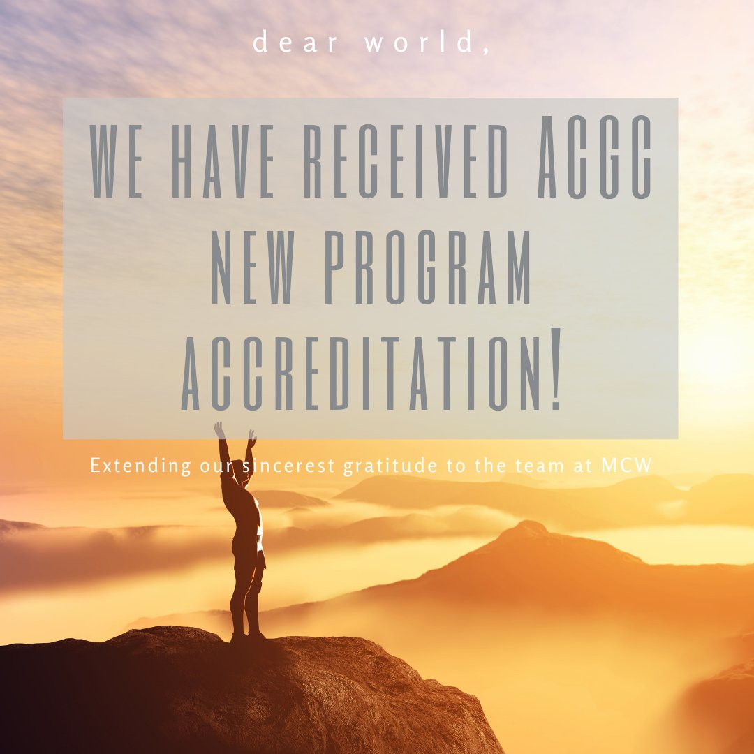 MCW MS in Genetic Counseling Program tweet media