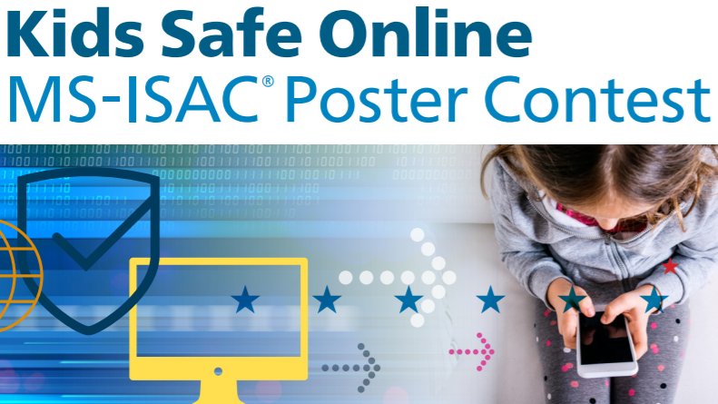 Jonathan Denning (@mrdenningedu) on Twitter photo NATIONAL🚩CONTEST ALERT🎟️: Make a poster and win❗️ cisecurity.org/wp-content/upl… <a href="/HoustonISD/">Houston ISD</a>
Each year, #k12 #Students submit pieces until January 22❗️ Theme Choices:
💅being safe online
🚨online security practices
🔴cyberbullying
💯how to be a good digital citizen NATIONAL🚩CONTEST ALERT🎟️: Make a poster and win❗️ cisecurity.org/wp-content/upl… <a href="/HoustonISD/">Houston ISD</a>
Each year, #k12 #Students submit pieces until January 22❗️ Theme Choices:
💅being safe online
🚨online security practices
🔴cyberbullying
💯how to be a good digital citizen