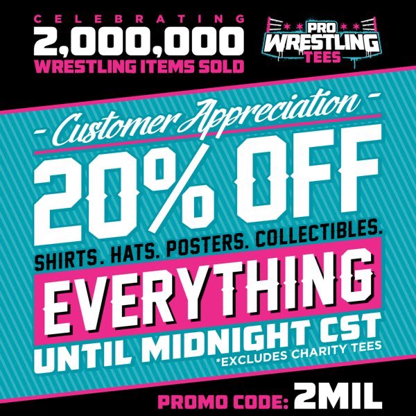 MikyMambo's tweet photo. APPRECIATION DAY SALE!!!!! Be sure to get your shirts at https://t.co/sACLkn76J0 and save 20%!!!!
#ElRef #ElRef123 #ElRefNation #ProWrestlingTees #Wrestling #ProWrestling #Referee https://t.co/nLdNnwjONr