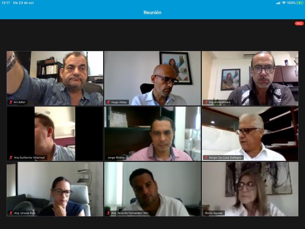 En este momento tiene lugar la Sexta Sesión del Consejo Consultivo Metropolitano de la Zona Metropolitana de #Cancun convocada por la <a href="/SEDETUSQROO/">SEDETUS</a> y donde participan, por el <a href="/AytoCancun/">Ayto Benito Juárez</a>: <a href="/LaraDeNiOficial/">Armando Lara De Nigris</a>, y <a href="/Hugo_Alday/">Hugo Alday Nieto</a>, así como <a href="/ColegioArqsCun/">Arquitectos Cancun</a>, <a href="/CANADEVI_QROO/">CANADEVI Quintana Roo Oficial</a>, entre otros.