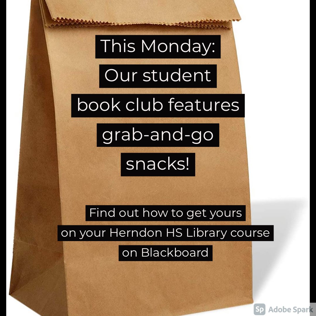 Herndon HS Library tweet media